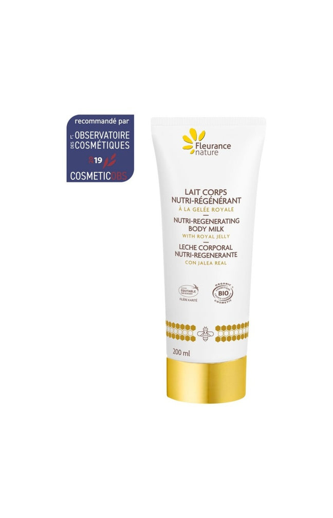 Lait bio nutri-régénérant - Gelée royale - Corps - 200 ml