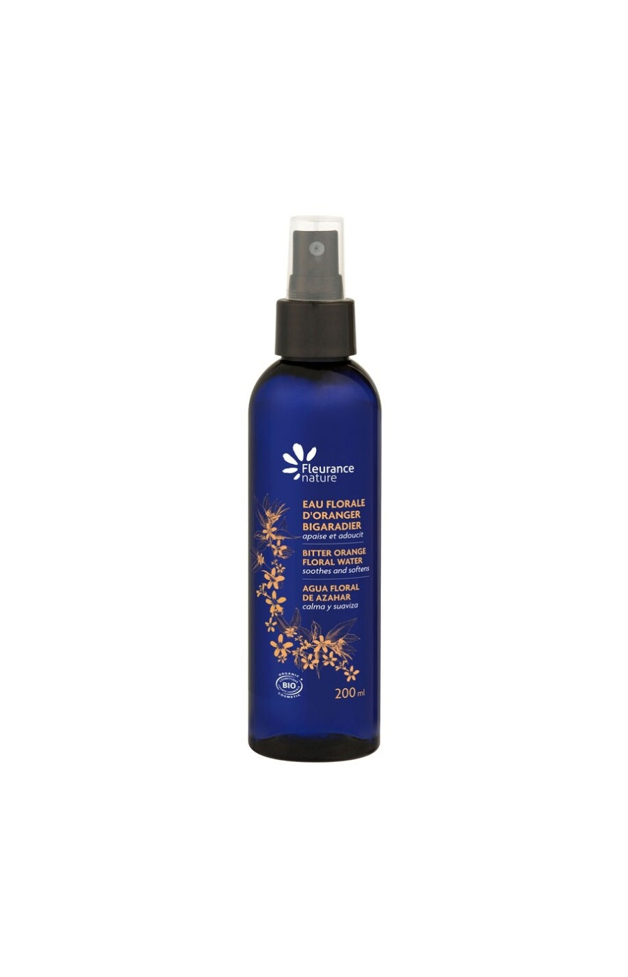 Eau florale bio apaisante - Fleur d’oranger - Visage - 200 ml