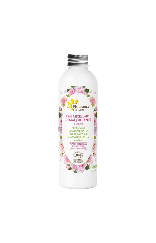 Eaux micellaires démaquillantes bio - Rose - Peaux sensibles - 2 x 200 ml