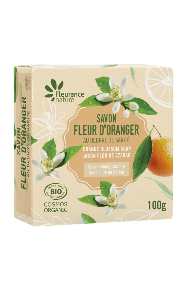 Savon solide bio - Fleur d'oranger - Corps - 100 g