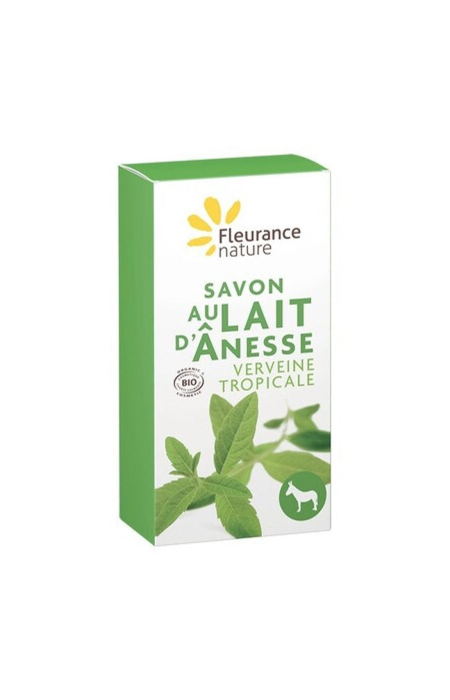 Savons solides bio - Lait d’ânesse à la verveine tropicale - Corps - 2 x 100 g