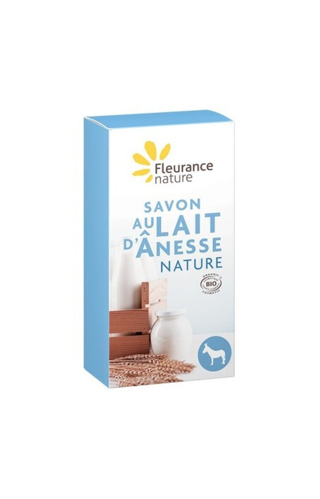 Savons solides bio - Lait d’ânesse - Corps - 2 x 100 g