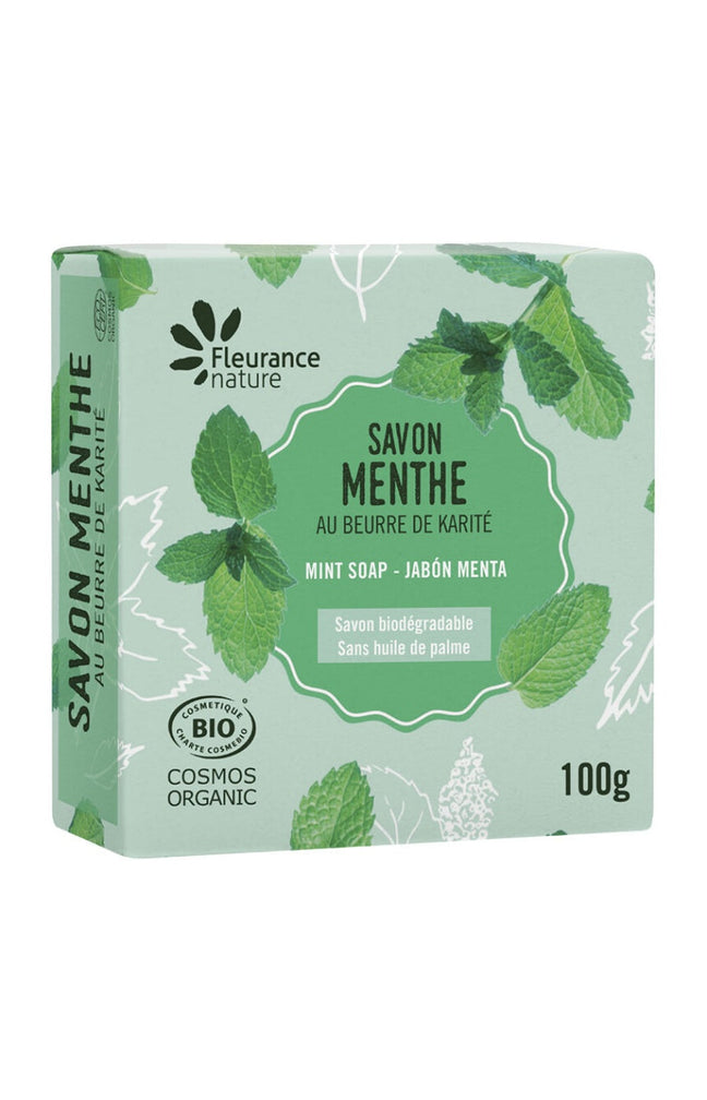 Savons solides bio - Menthe - Corps - 3 x 100 g