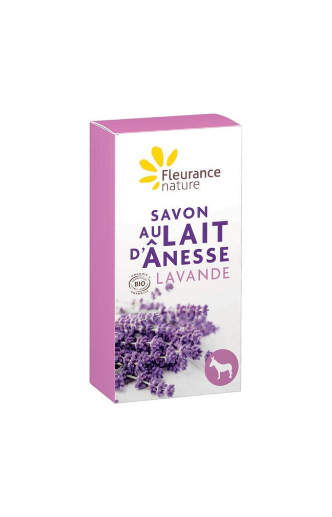 Savons solides bio - Lait d’ânesse à la lavande - Corps - 2 x 100 g