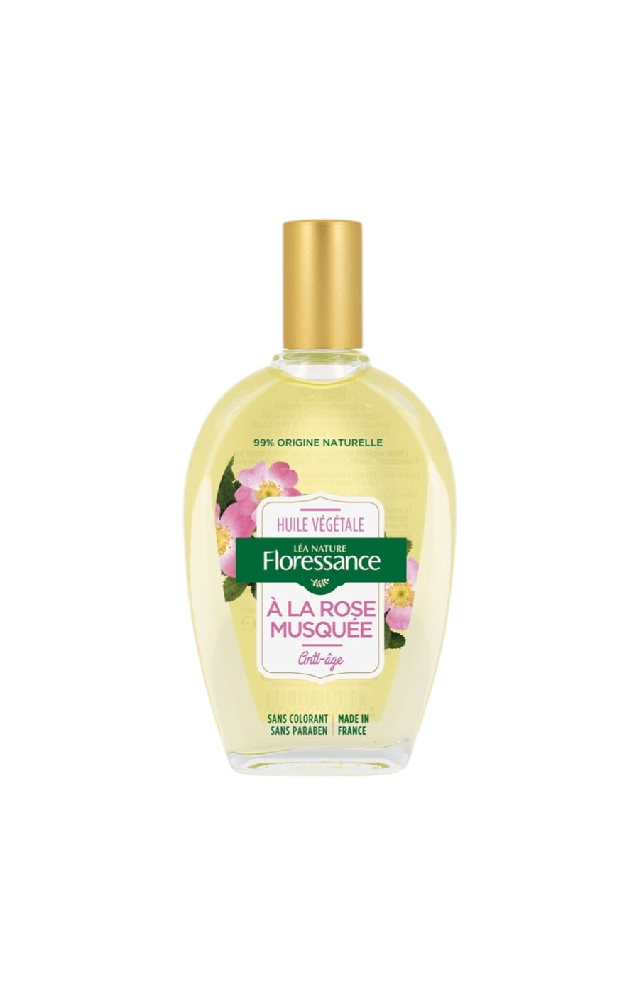Huile végétale anti-âge - Rose musquée - Visage & corps - 50 ml
