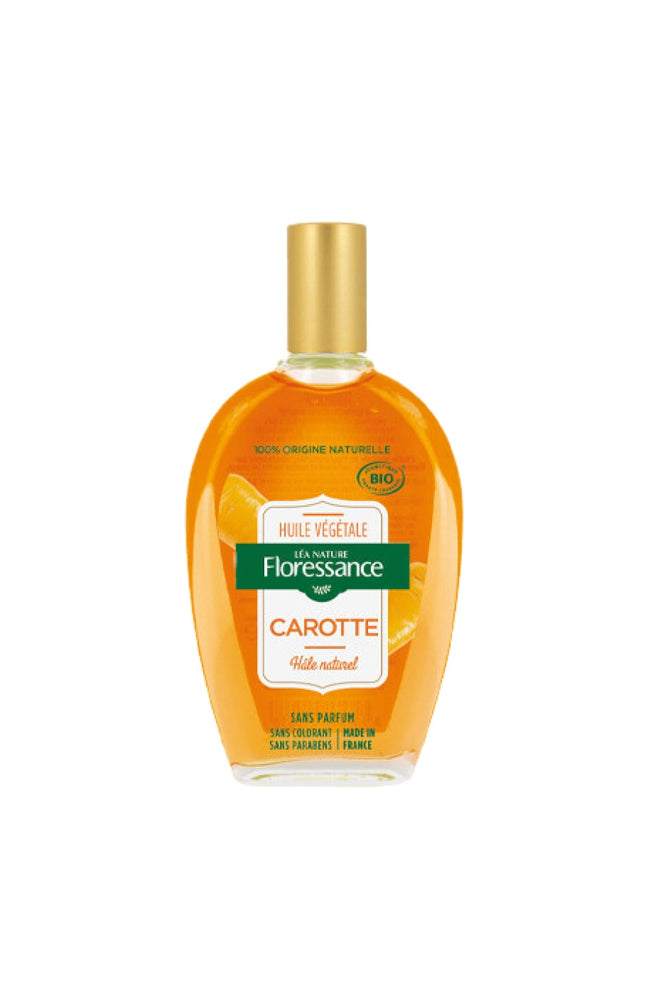 Huile végétale de carotte bio - Visage & cheveux