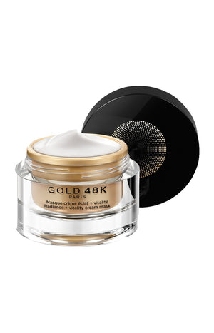 Masque crème éclat & vitalité - Or pur & acide hyaluronique - Visage - 50 ml