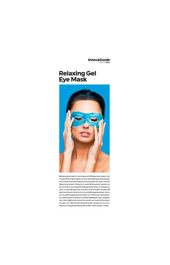 Masque relaxant - Yeux - Bleu
