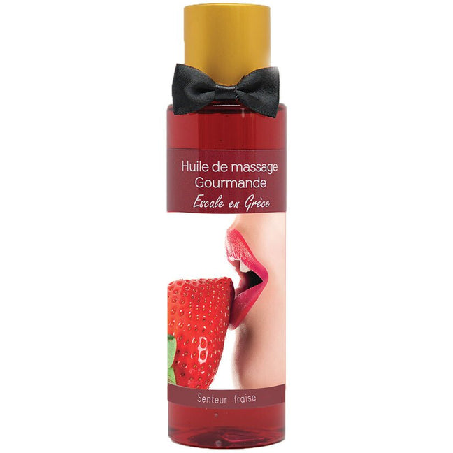 Huile de massage - Fraise - 100 ml