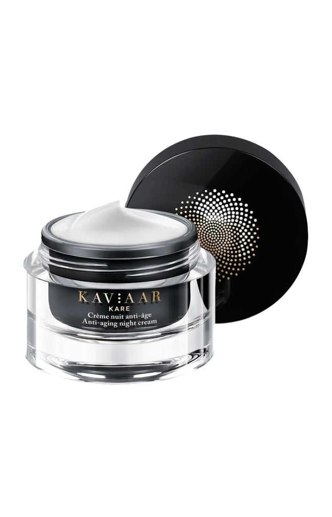 Crème de nuit anti-âge - Caviar & acide hyaluronique - 50 ml