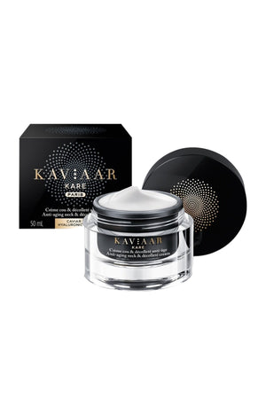 Crème cou & décolleté anti-âge  - Caviar & acide hyaluronique - 50 ml