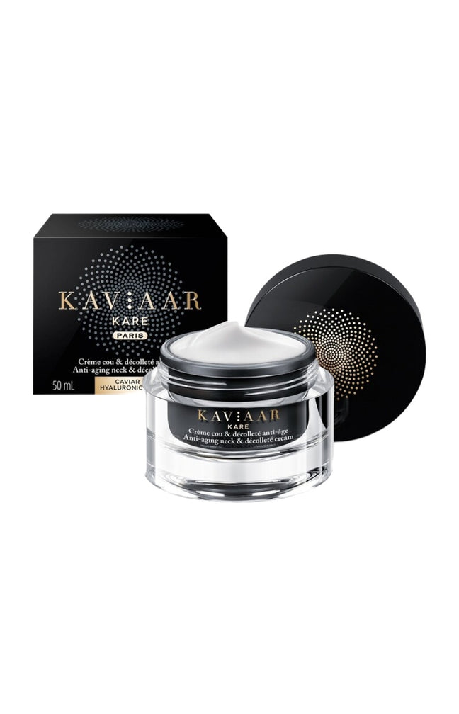Crème cou & décolleté anti-âge  - Caviar & acide hyaluronique - 50 ml
