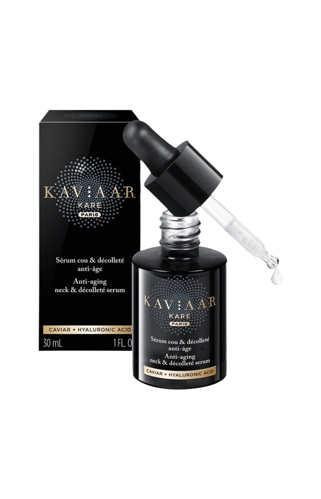 Sérum cou & décolleté anti-âge  - Caviar & acide hyaluronique