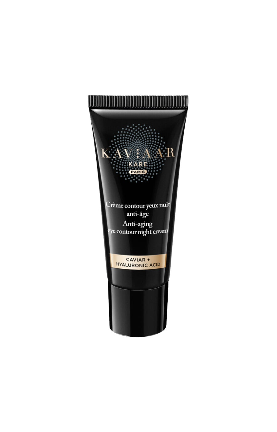 Crème de nuit contour des yeux anti-âge - Caviar & acide hyaluronique