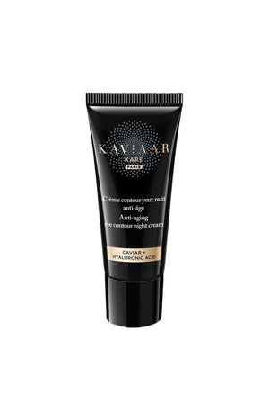 Crème de nuit contour des yeux anti-âge - Caviar & acide hyaluronique