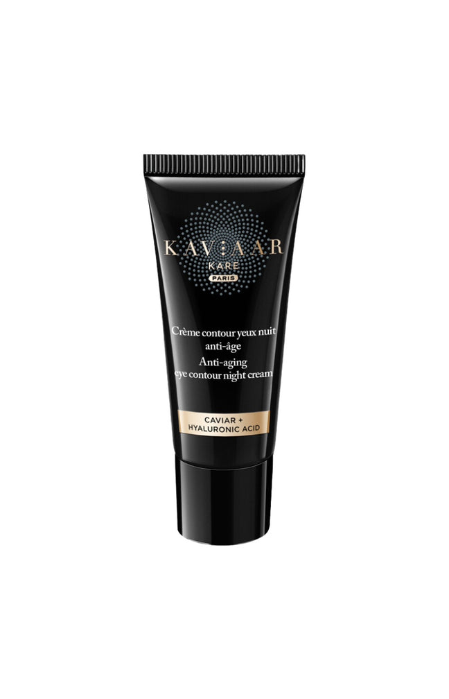 Crème de nuit contour des yeux anti-âge - Caviar & acide hyaluronique