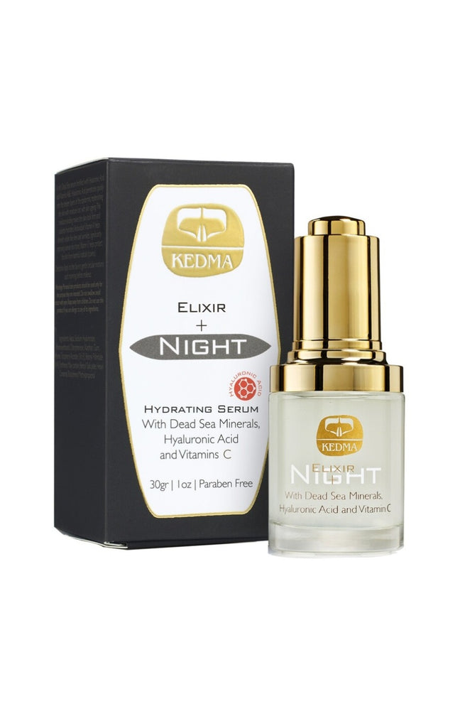 Elixir de nuit - Acide hyaluronique & vitamine C - Visage