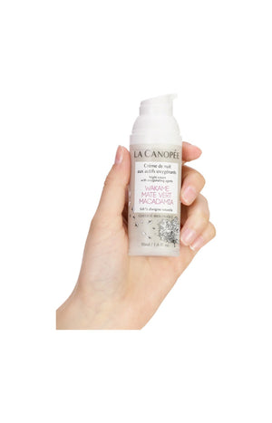 Crème de nuit régénérante - Wakamé, maté vert & macadamia - Visage