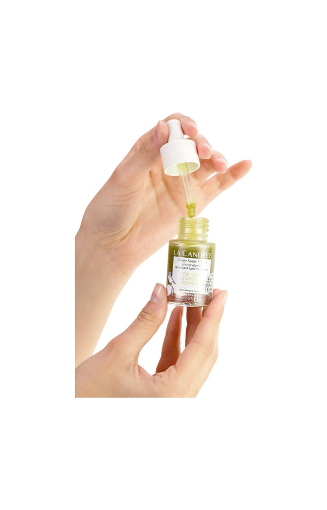 Sérum antioxydant - Thé vert, vitamine E & romarin - Visage - 15 ml