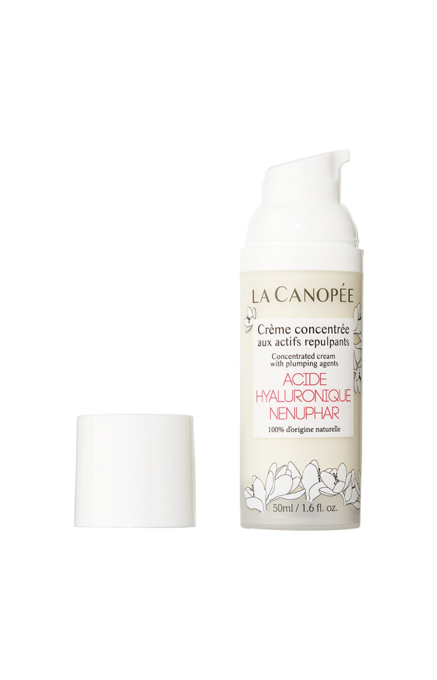 Crème concentrée repulpante - Acide hyaluronique & nénuphar - Visage - 50 ml