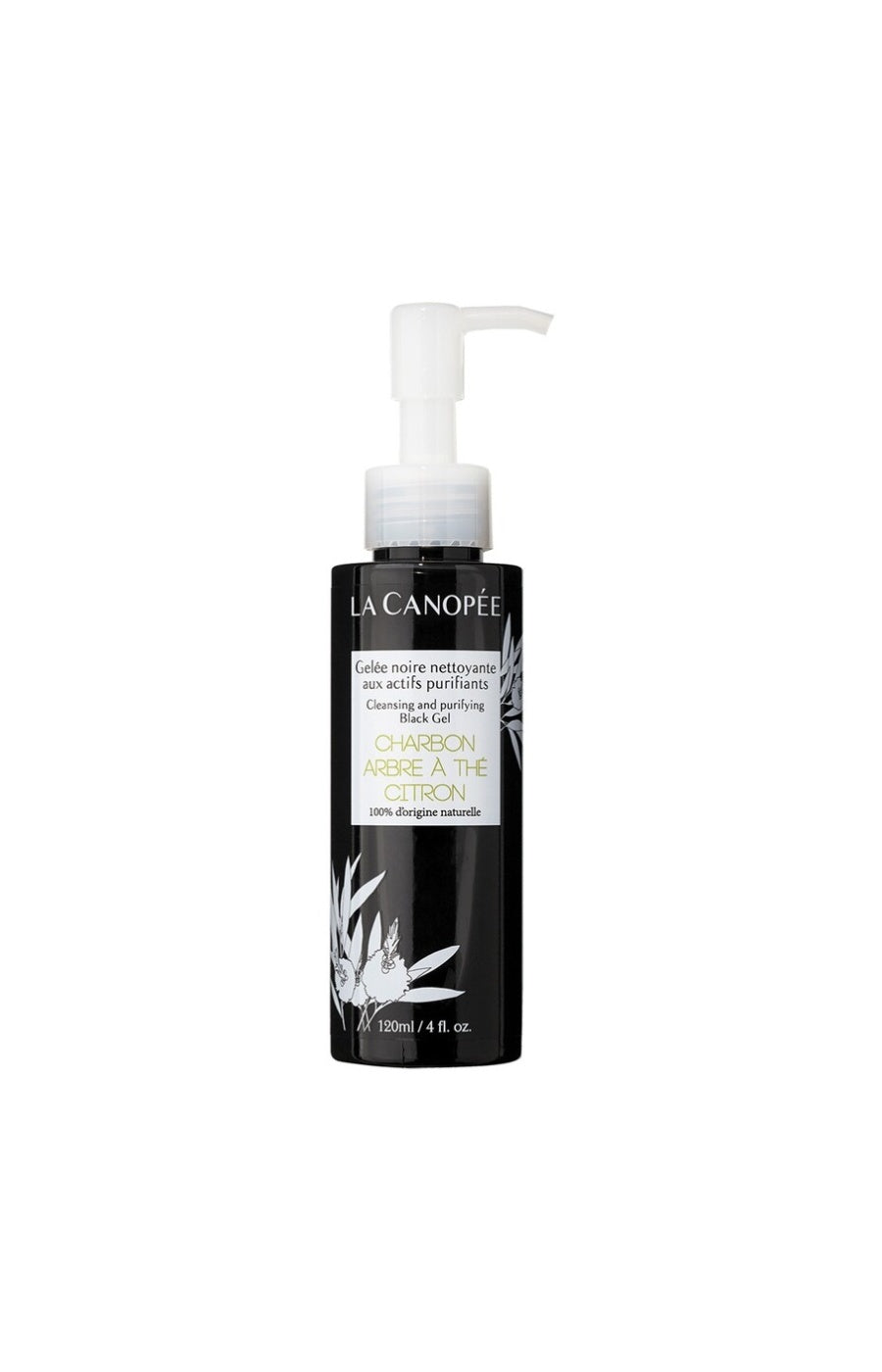 Gelée noire purifiante - Charbon, arbre à thé & citron - Visage - 120 ml