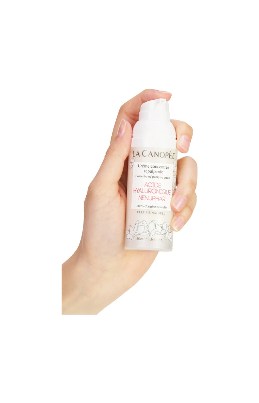 Crème concentrée repulpante - Acide hyaluronique & nénuphar - Visage - 50 ml