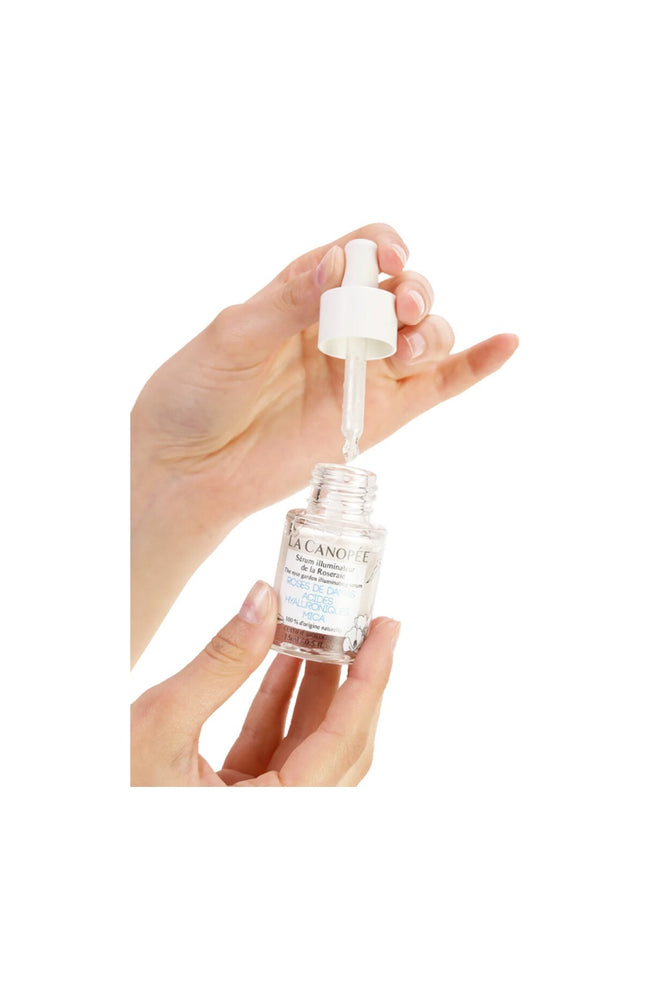 Sérum illuminateur - Rose, acides hyaluroniques & mica - Visage - 15 ml