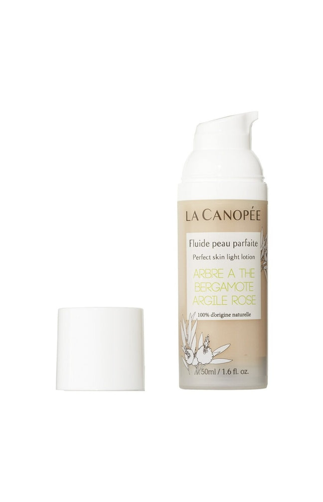 Fluide peau parfaite - Arbre à thé, bergamote & argile rose - Peaux normales à grasses - 50 ml