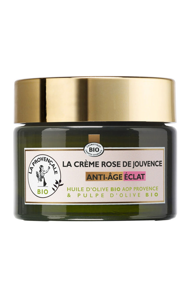 Crème anti-âge éclat bio - Huile & pulpe d'olive - Peaux matures
