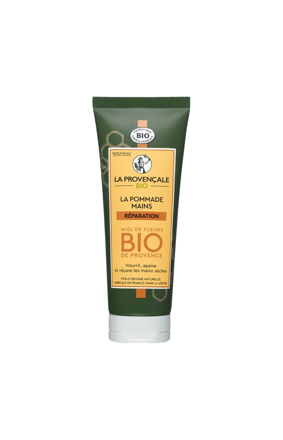 Crème réparatrice bio - Miel de fleurs - Mains - 75 ml