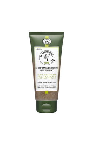 Gommage purifiant bio - Huile & noyaux d'olive - Visage