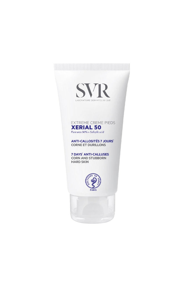 Crème pieds riche anti-callosités - Xerial 50 - 50 ml