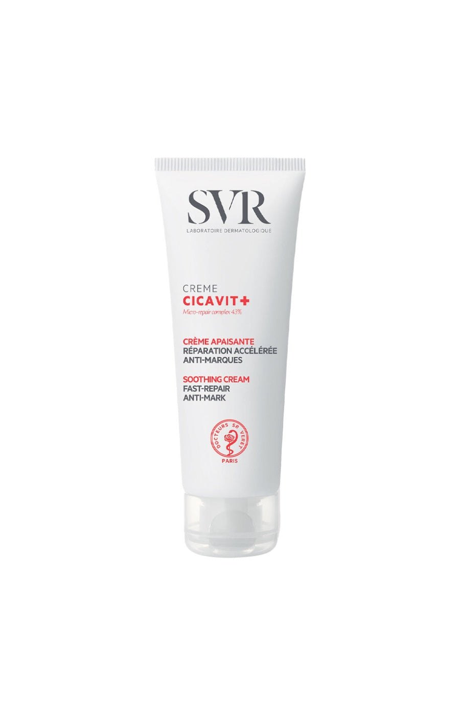Crème réparatrice apaisante - Cicavit+ - Visage & corps - 40 ml