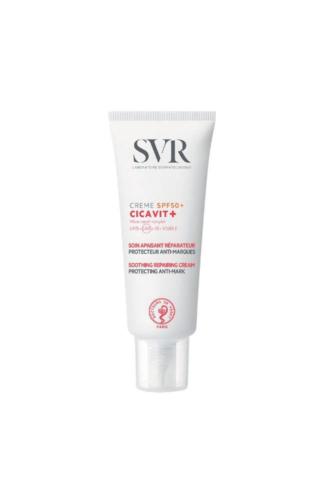 Crème réparatrice apaisante SPF 50 - Cicavit+ - Visage & corps - 40 ml