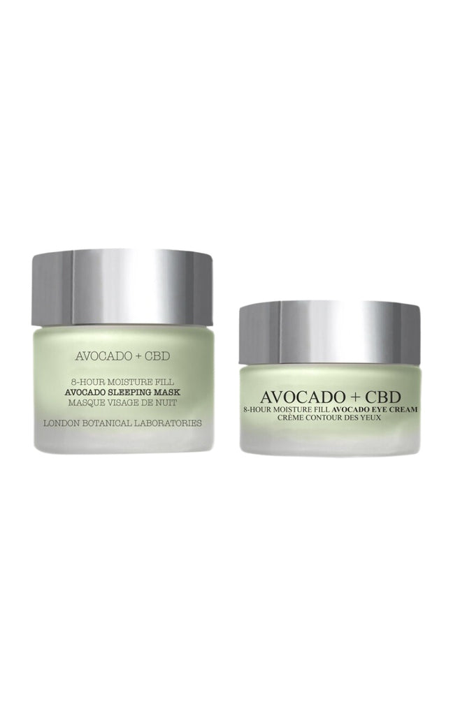 Duo hydratant & antioxydant - Avocat & CBD - 2 produits