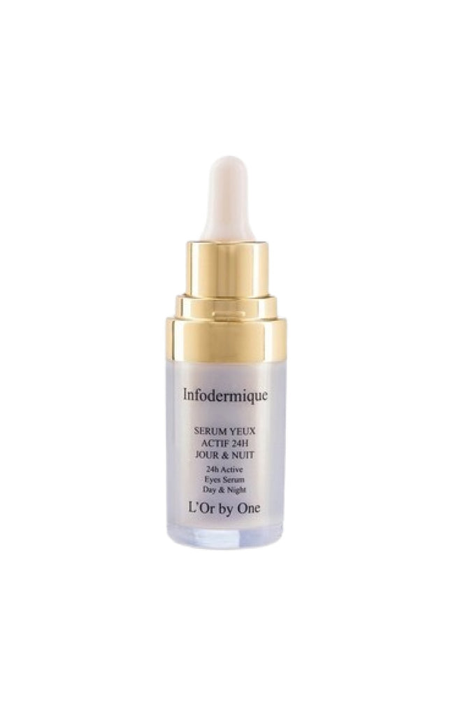 Sérum contour des yeux anti-âge actif 24h - Infodermique - Peaux matures