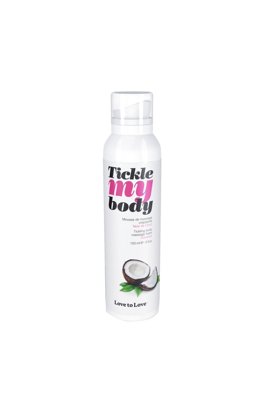 Mousse de massage crépitante - Noix de coco - Corps - 150 ml