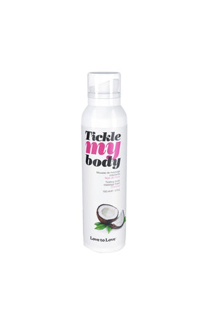 Mousse de massage crépitante - Noix de coco - Corps - 150 ml