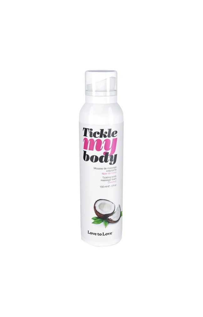 Mousse de massage crépitante - Noix de coco - Corps - 150 ml