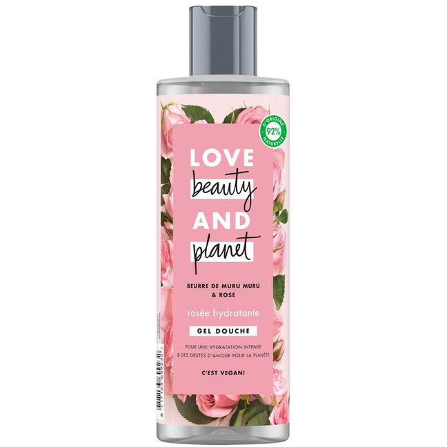 Gel douche hydratant - Beurre de muru muru & rose - Peaux sèches - 400 ml