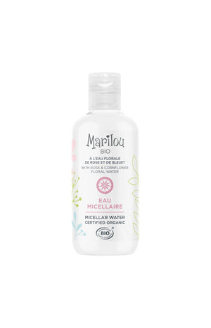 Eau micellaire bio - Eau florale de rose & de bleuet - Visage - 250 ml