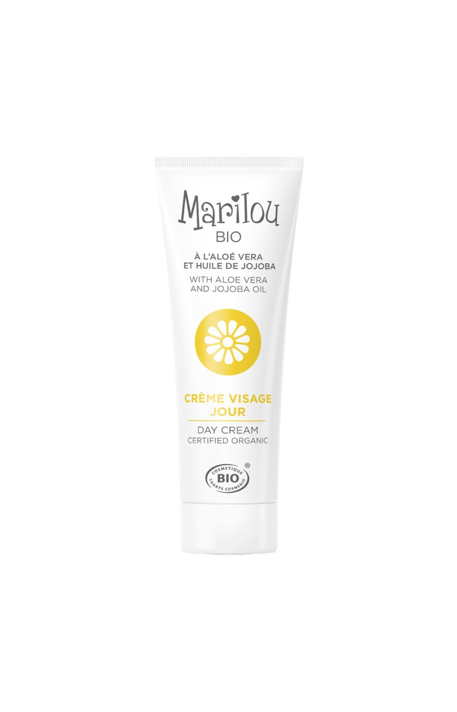Crème hydratante bio - Aloe vera & huile de jojoba - Jour - Visage - 30 ml