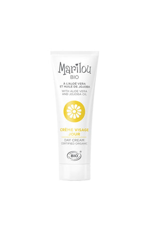 Crème hydratante bio - Aloe vera & huile de jojoba - Jour - Visage - 30 ml