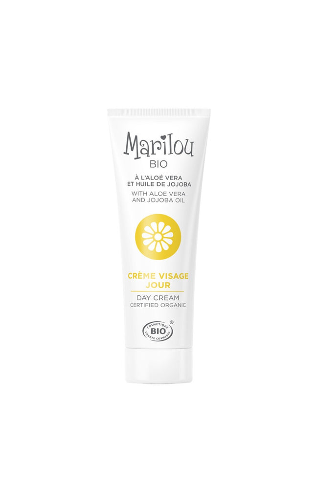 Crème hydratante bio - Aloe vera & huile de jojoba - Jour - Visage - 30 ml