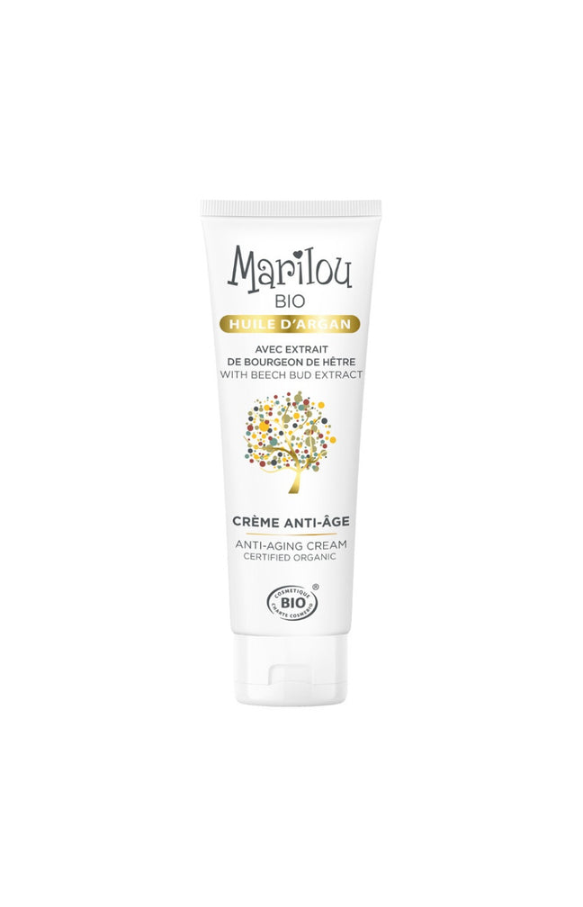 Crème anti-âge bio - Huile d'argan - Peaux matures - 50 ml