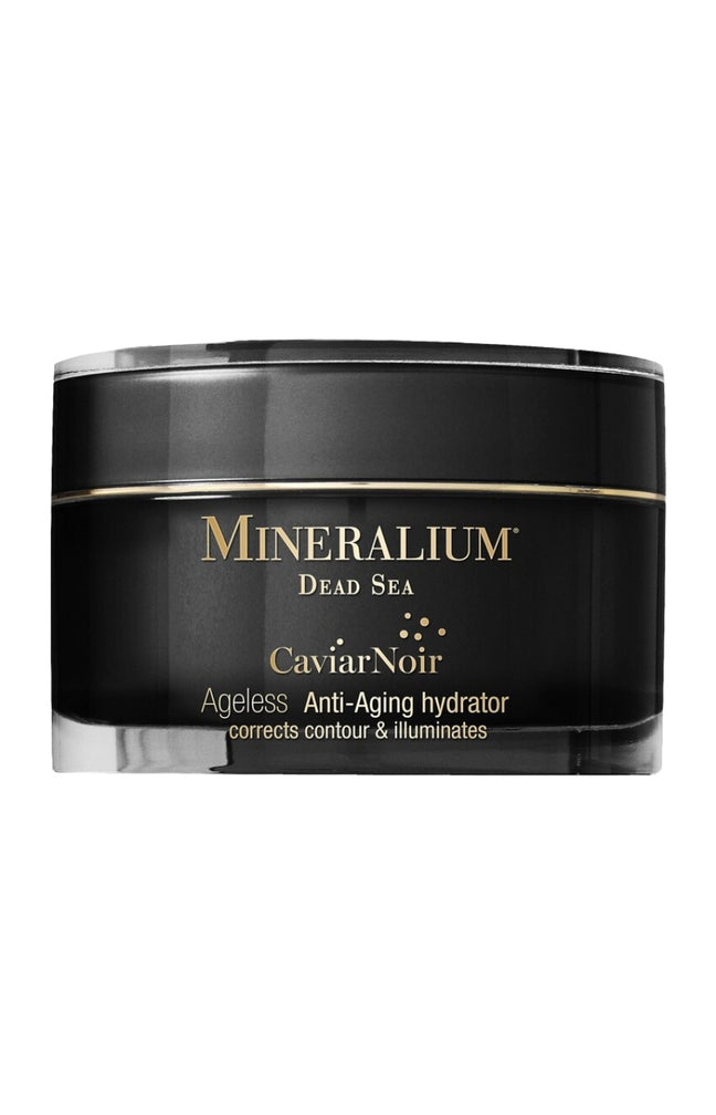 Crème anti-âge hydratante - Minéraux de la mer Morte & caviar Noir - Peaux matures - 50 ml