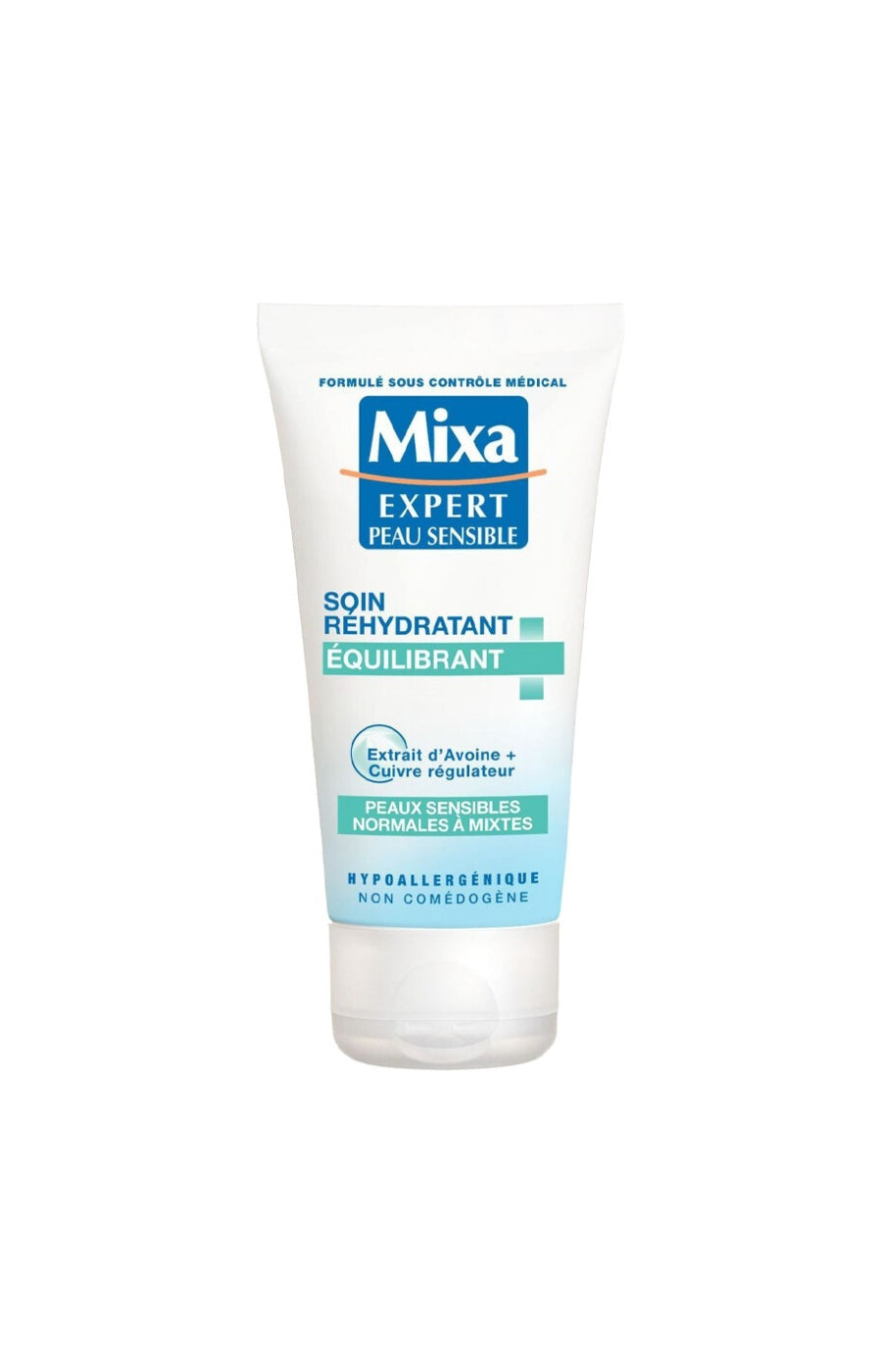 Soins réhydratants & équilibrants - Extrait d'avoine - Peaux sensibles - Visage - 2 x 50 ml