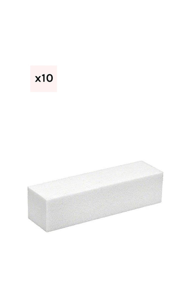 Blocs polissoirs 4 faces - 10 unités