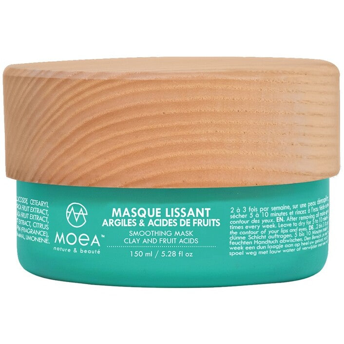 Masque lissant - Argiles et acides de fruits - Peaux mixtes à grasses