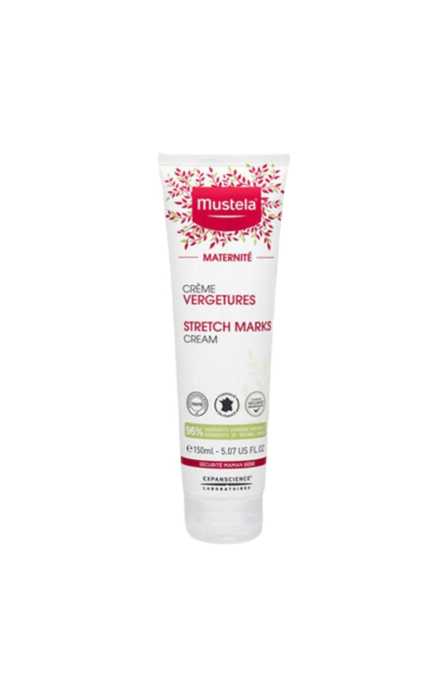Crème anti-vergetures naturelle - Maternité - 150 ml